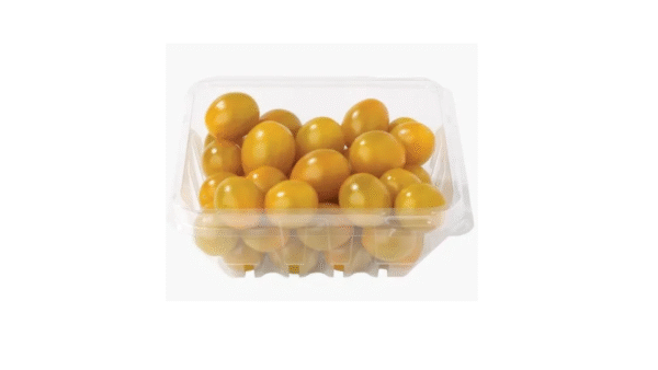 Tomate Uva Amarelo em bandeja